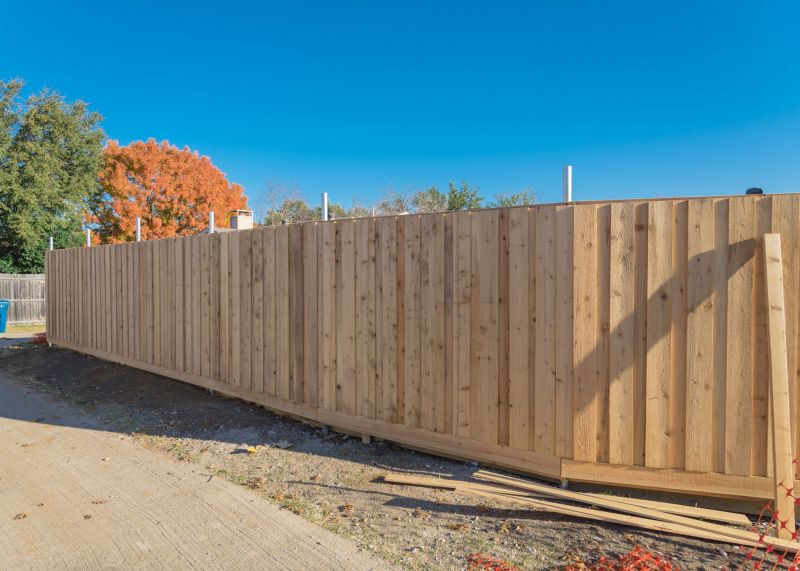 Wooden Dog Fence Installation in Sacramento, CA